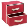 2 Drawer Fabric Storage Box [538693]