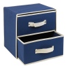 2 Drawer Fabric Storage Box [538693]