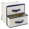 2 Drawer Fabric Storage Box [538693]