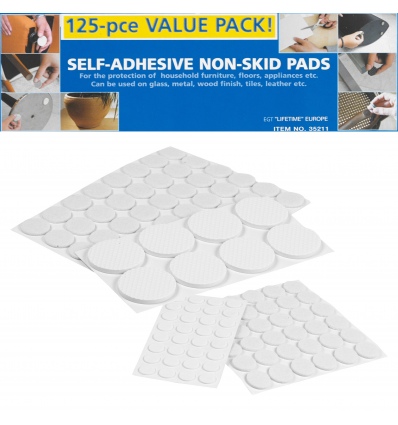 125pcs Self Adhesive Non Skid Pads [352114]