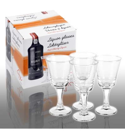 Set of 4 Liqueur Glasses [153230]