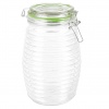 1.5L Ringed Glass Storage Jar [533278]