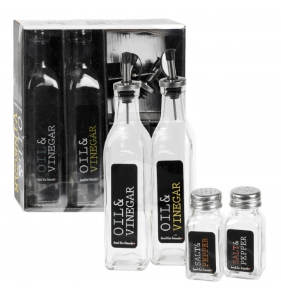 Glass Condiment Gift Box Set [433404]