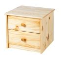 York Night Stand 2 Draws Pine [304207]