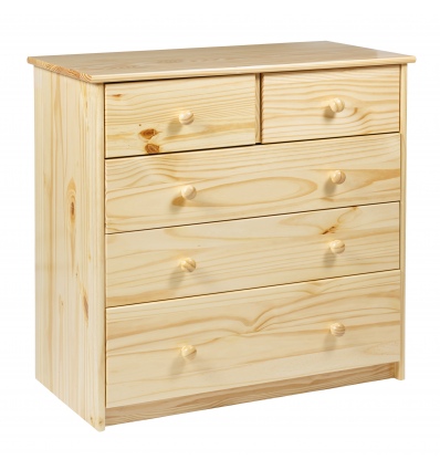 York 5 Draw Chest 3+2 Pine [30400060]