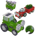 Solar Tractor Lights & Trailer