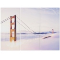 Golden Gate Triptych Canvas [131551]