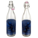 Denim Style Bottle with Swing Top [433510]