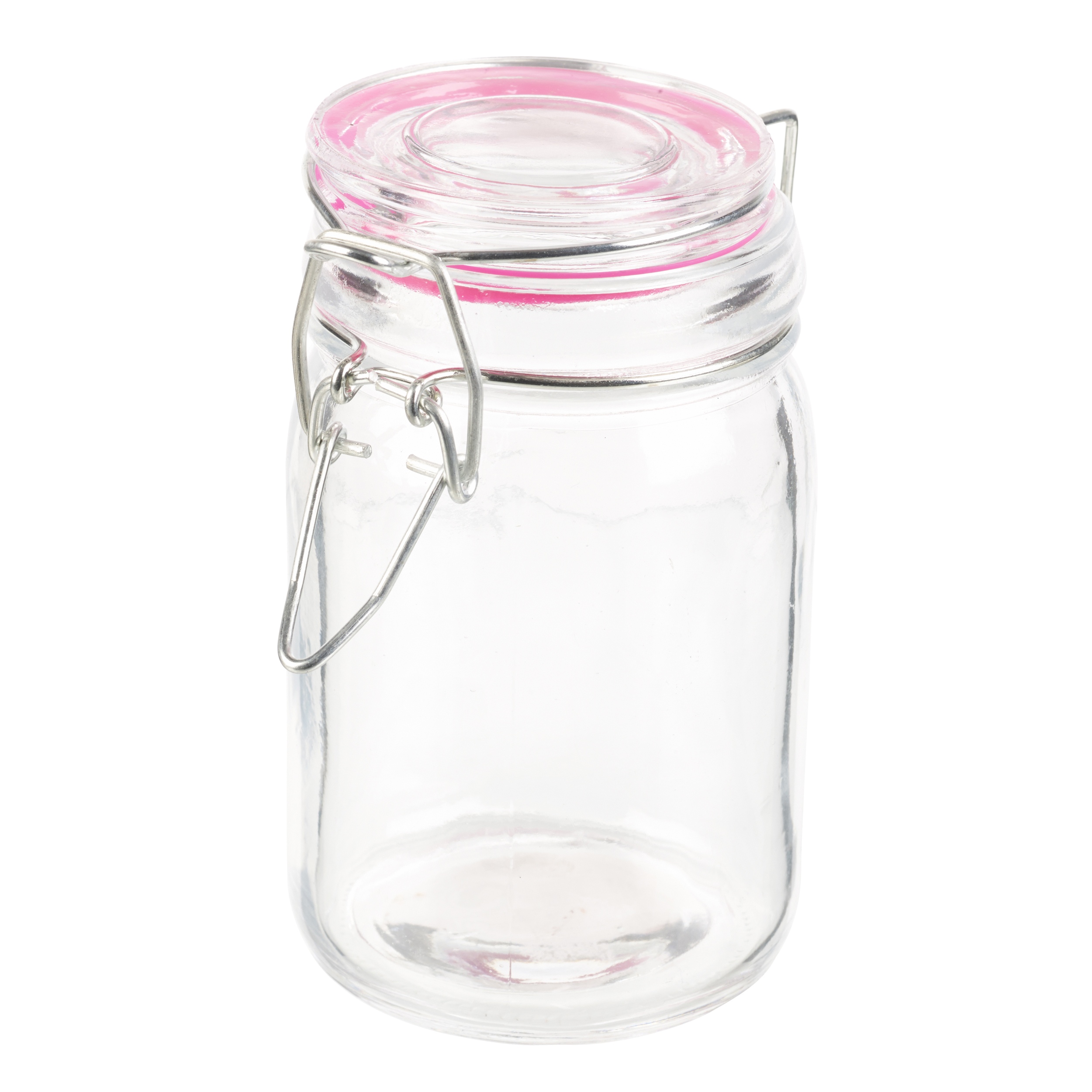 Small Clamp Lid Seal Storage Jam Jar Preserve Container Clipseal
