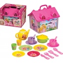 Barbie Tea Set In House