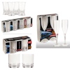 2pc Champagne Glass Set Polycarbonate [539953]