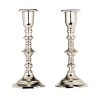 2pc Candle Holder Aluminium [391780]