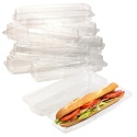 250 Clear Plastic Baguette Boxes