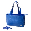 AB Collezioni Tote Handbag Blue [AB0421BL]