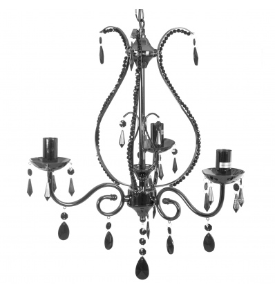 Brindisi 3 Light Black Chandelier [233449]