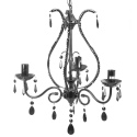 Brindisi 3 Light Black Chandelier [233449]