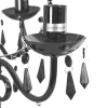 Brindisi 3 Light Black Chandelier [233449]