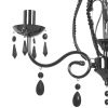 Brindisi 3 Light Black Chandelier [233449]