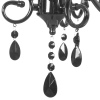 Brindisi 3 Light Black Chandelier [233449]