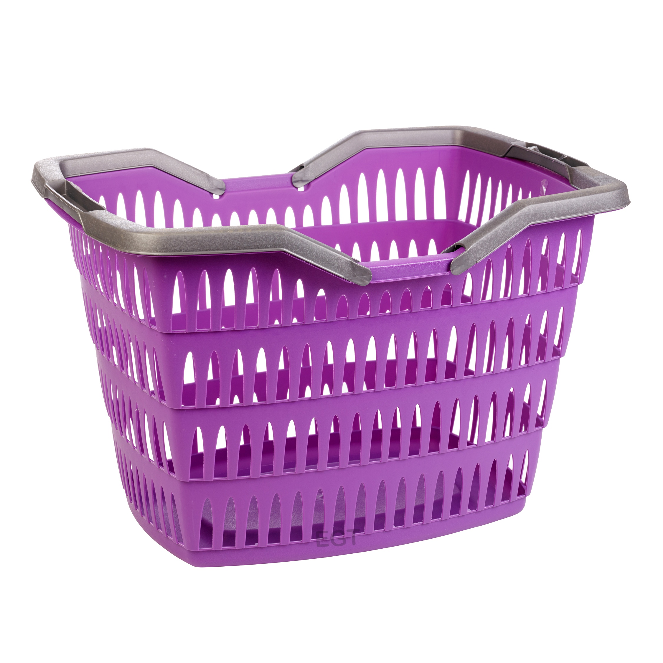 Large 30 Litre Laundry Basket With Folding Handles Storage Washing Bin ...