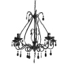 Brindisi 5 Light Black Chandelier [233456]