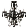 Livorno 5 Light Black Chandelier [174926]