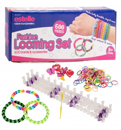 Estelle Fashion Looming Set 600pc Bands & Acc [950726]