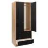 Malibu Furniture Set: Wardrobe, 4+2 Chest & Bedside Table