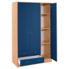 Malibu Furniture Set: Wardrobe, 4+2 Chest & Bedside Table