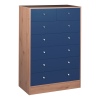 Malibu Furniture Set: Wardrobe, 4+2 Chest & Bedside Table