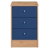 Malibu Furniture Set: Wardrobe, 4+2 Chest & Bedside Table