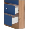 Malibu Furniture Set: Wardrobe, 4+2 Chest & Bedside Table