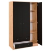 Malibu Furniture Set: Wardrobe, 4+2 Chest & Bedside Table