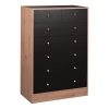 Malibu Furniture Set: Wardrobe, 4+2 Chest & Bedside Table