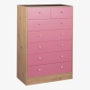 Malibu Furniture Set: Wardrobe, 4+2 Chest & Bedside Table