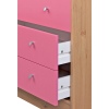 Malibu Furniture Set: Wardrobe, 4+2 Chest & Bedside Table