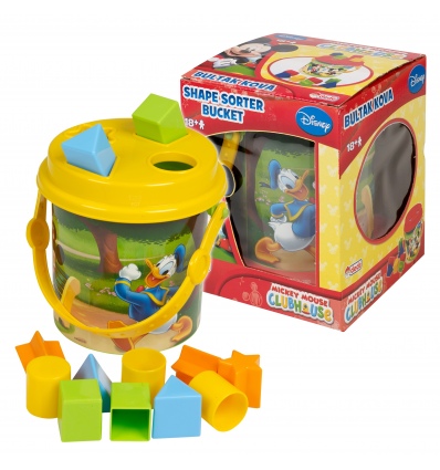 Disney Mickey Mouse Shape Sorter Bucket [01921]