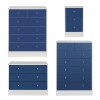 Malibu Blue on White Furniture Set