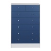 Malibu Blue on White Furniture Set