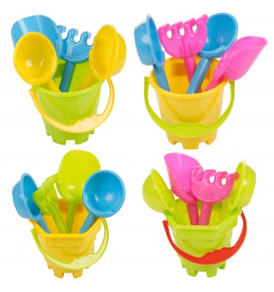 Sandbucket 12cm PP 5pc [790459]