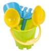 Sandbucket 12cm PP 5pc [790459]