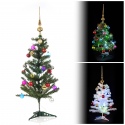 Faux Christmas Tree & Decoration Bundle