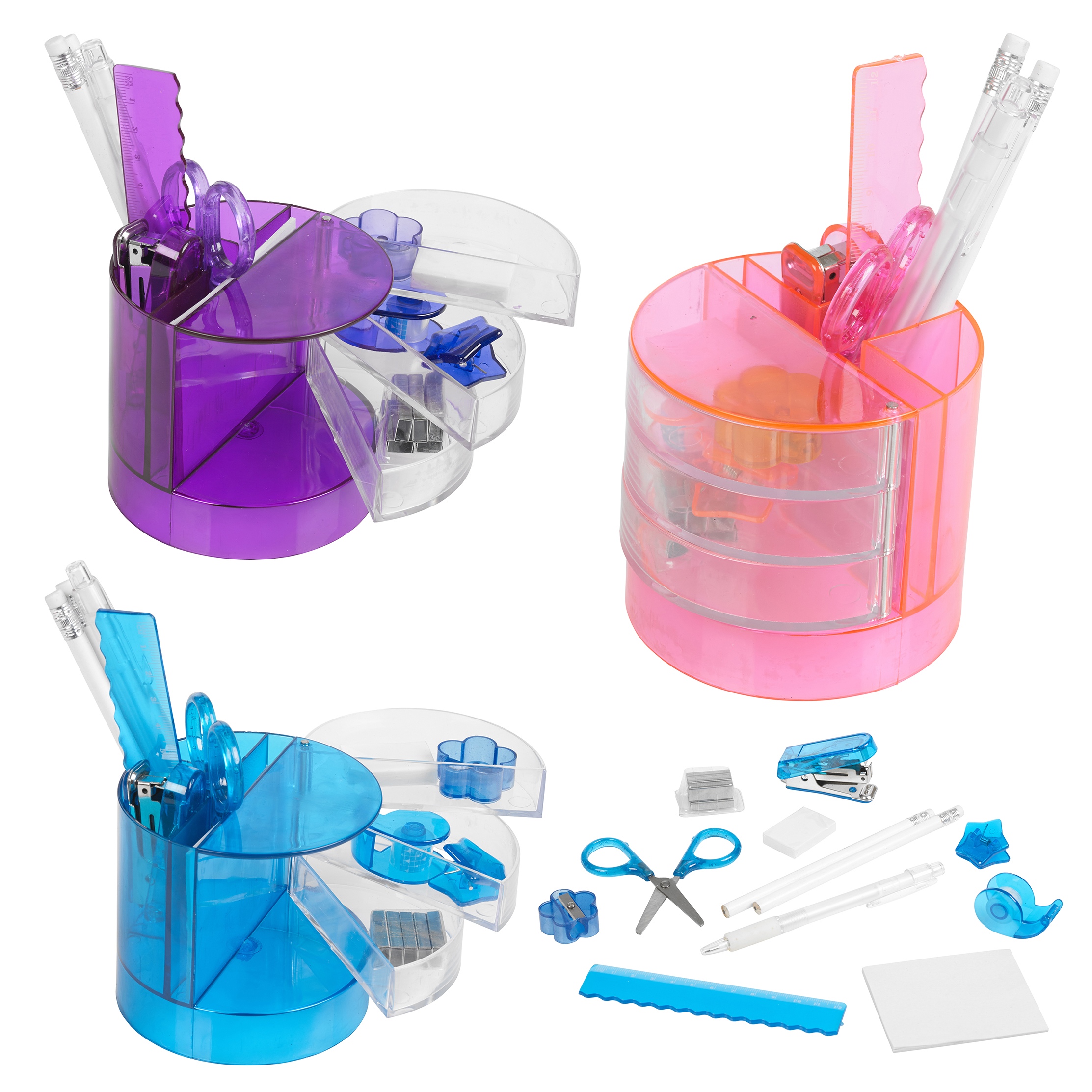Details About 13pc Office Stationery Organiser Set Desk Tidy Pen Pencil Holder Accessory Pot