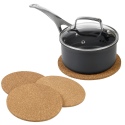 3pc Cork Coasters [376023]