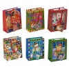 Set Of 6 Christmas Gift Bags (Small)