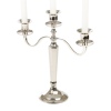 3 Arm Candle Holder Aluminium [295521]