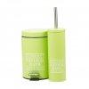 Elegance Natural Pedal Bin & Toilet Brush Set