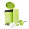 Elegance Natural Pedal Bin & Toilet Brush Set