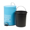 Elegance Natural Pedal Bin & Toilet Brush Set