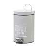 Elegance Natural Pedal Bin & Toilet Brush Set